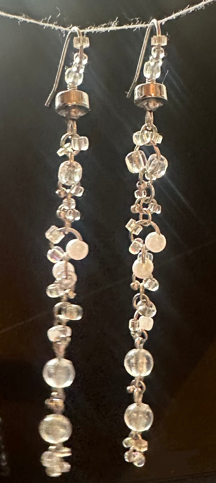 Raindrop earrings