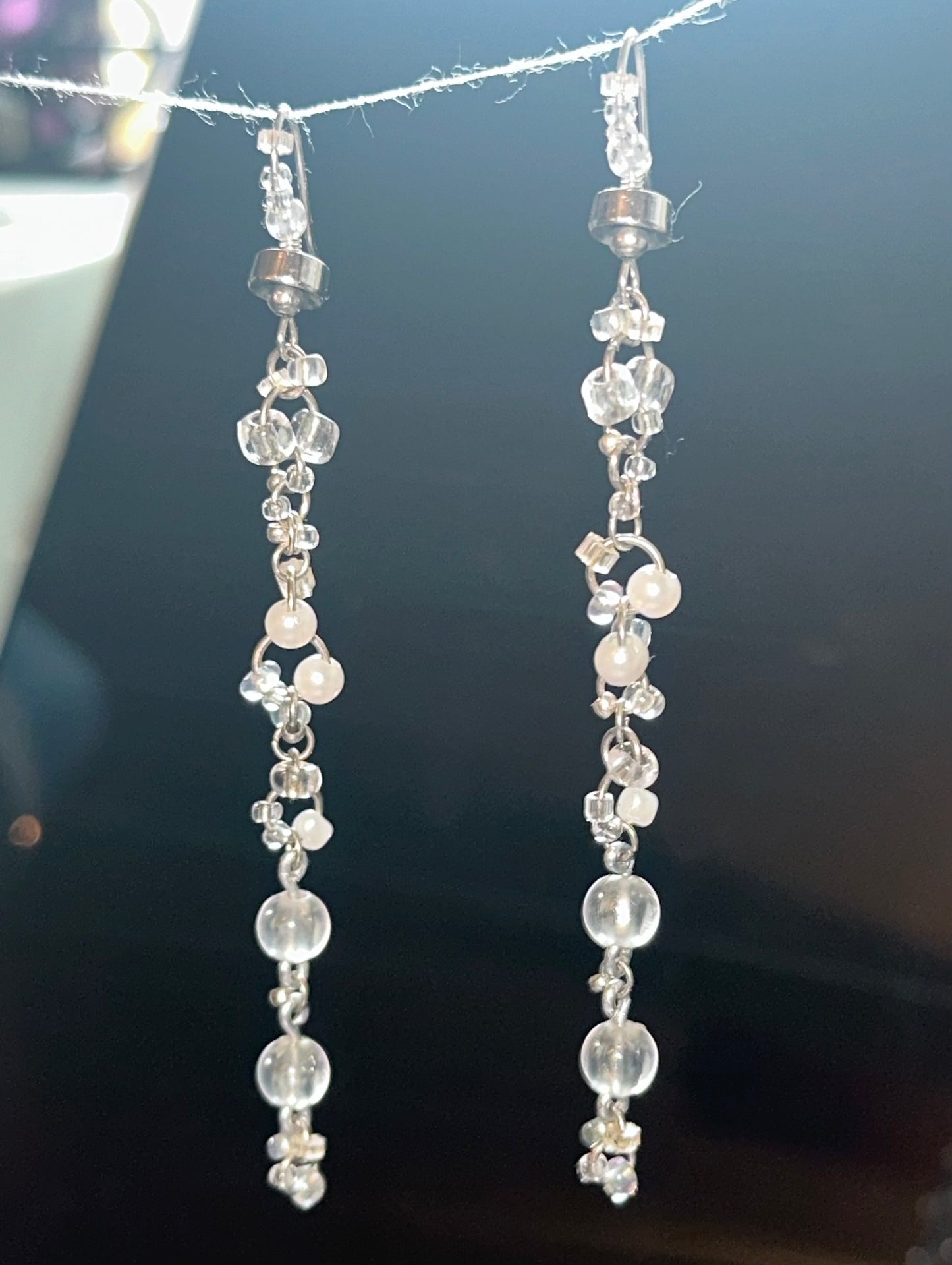 Raindrop earrings